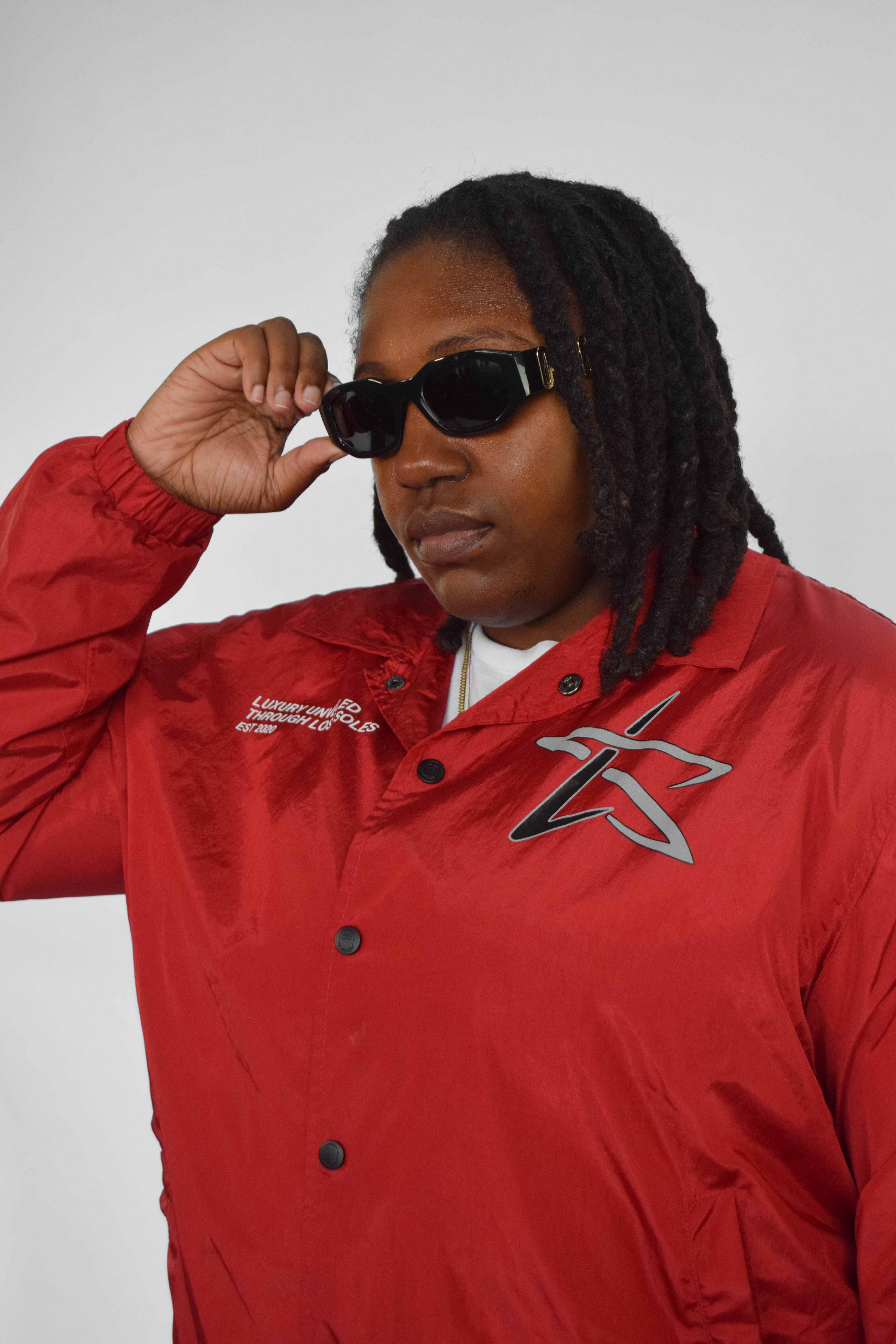 Lost Soles Windbreaker (Ruby)