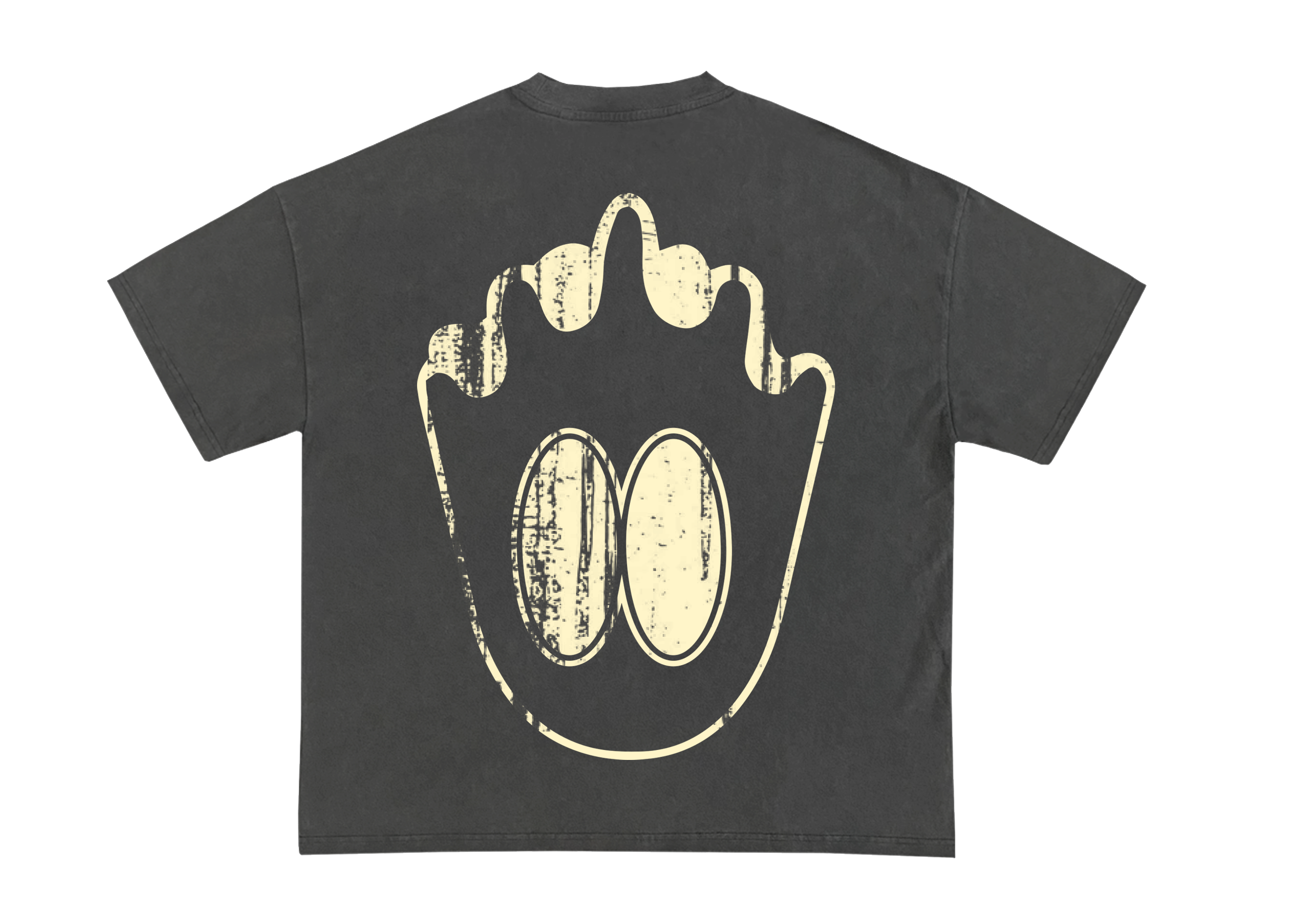 Falling Ghost Tee - Ash